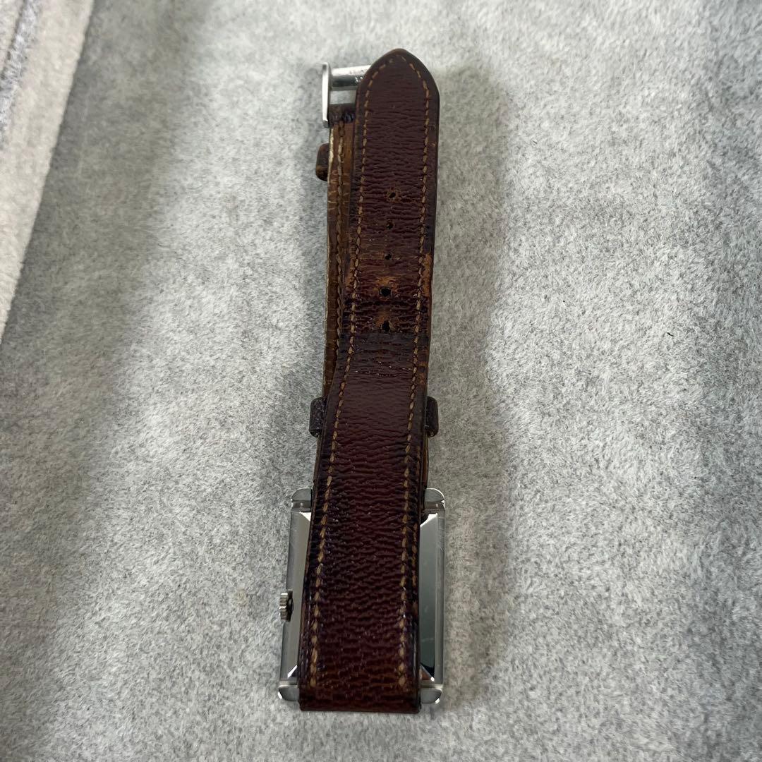 HERMES カレーシュ　ビンテージ　クォーツ時計