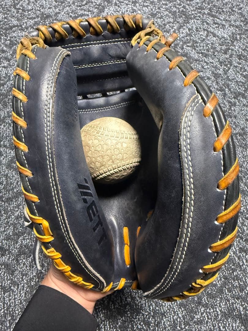 ZETT 軟式　プロステイタスキャッチャーミット