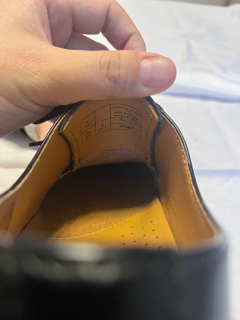 Dr. Martens ブラック レースアップシューズ　24.5cm