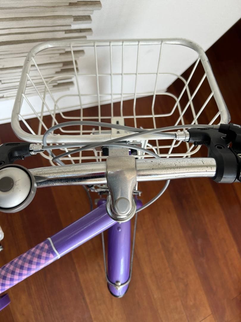 子供用　自転車　22インチ　室内保管　引取り限定