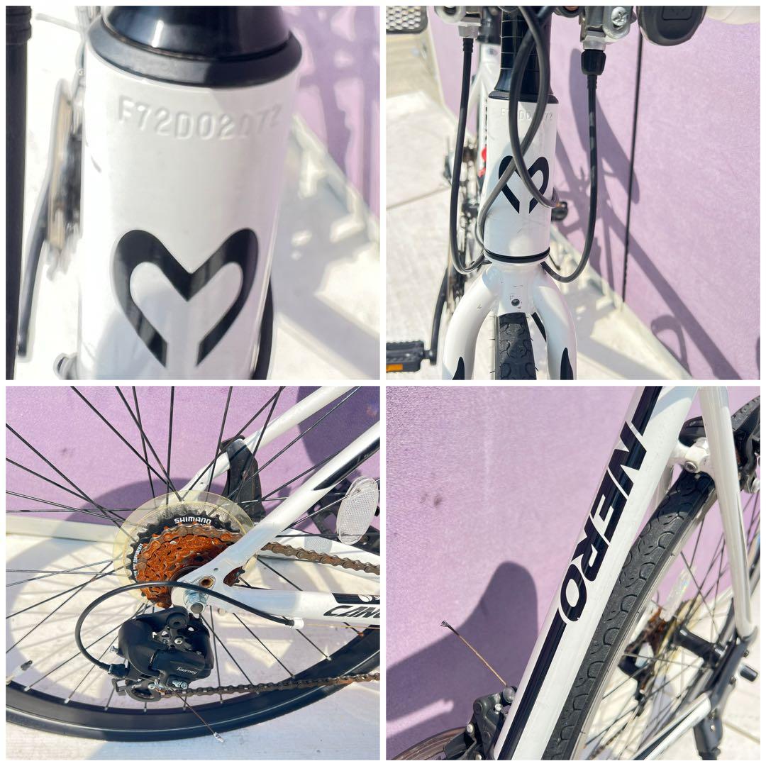 CINOVER NERO ホワイト ロードバイク