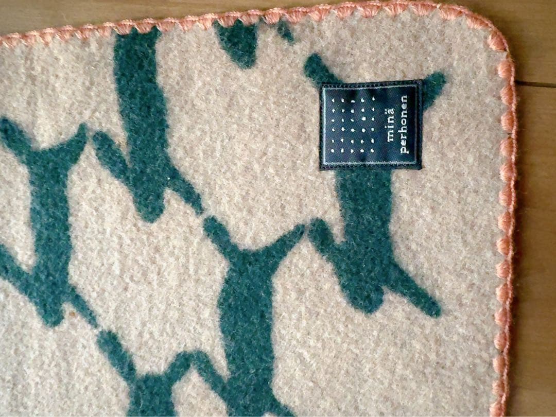 ミナペルホネン run run run ミニブランケット