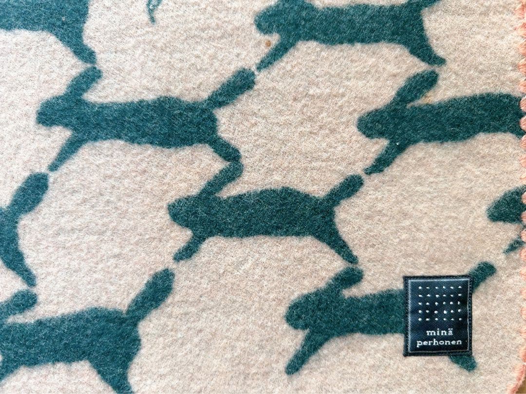 ミナペルホネン run run run ミニブランケット