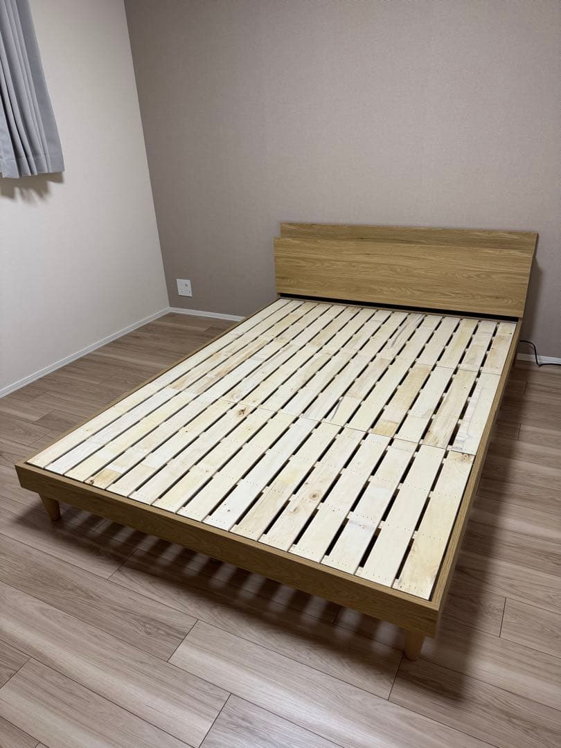 18.5万→3.3万円 エマハイブリッドV2ダブル+棚付きベッド 東京自取限定