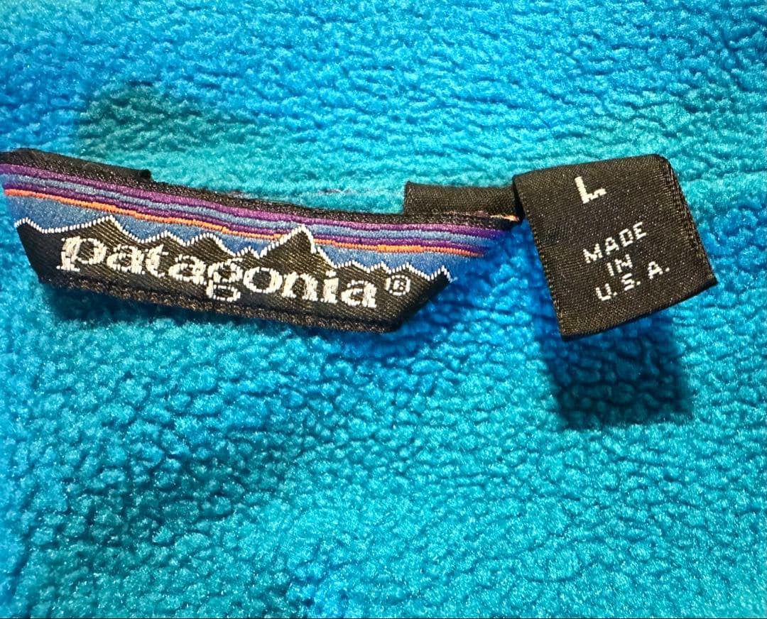 S様パタゴニア シェルドシンチラナイロンジャケット キャプリーン三角タグ USA