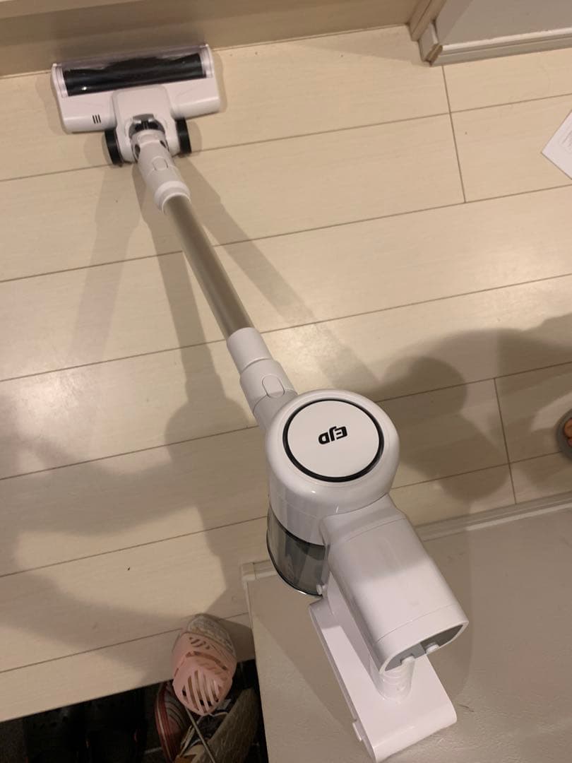 コードレス掃除機 ホワイト HEPAフィルター付き