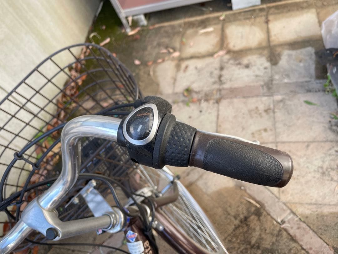 ブリヂストン 電動アシスト自転車 アシスタ　ダークブラウン