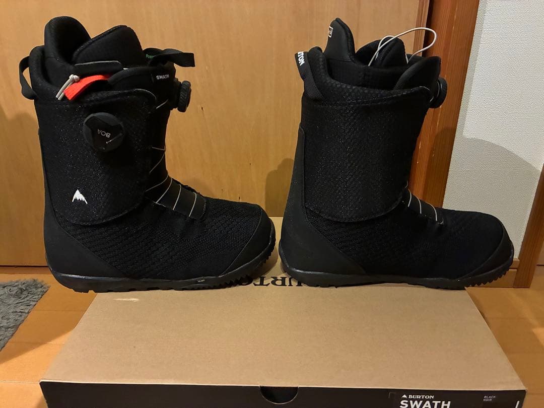 【使用少】BURTON SWATH BOA ブーツ ブラック 27.0cm