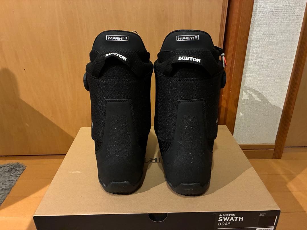 【使用少】BURTON SWATH BOA ブーツ ブラック 27.0cm