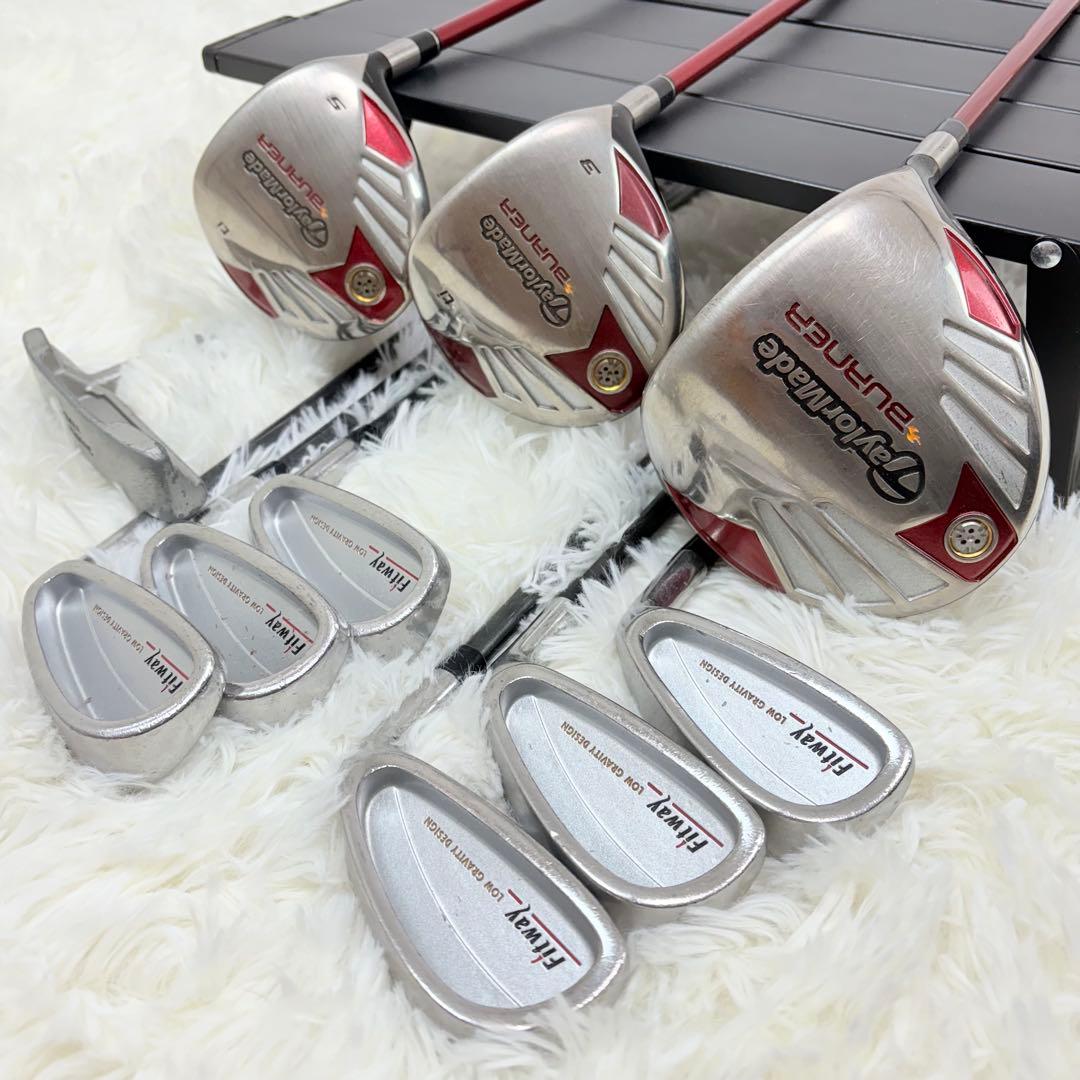 TaylorMade Burner メンズクラブセット ゴルフ FLEX R