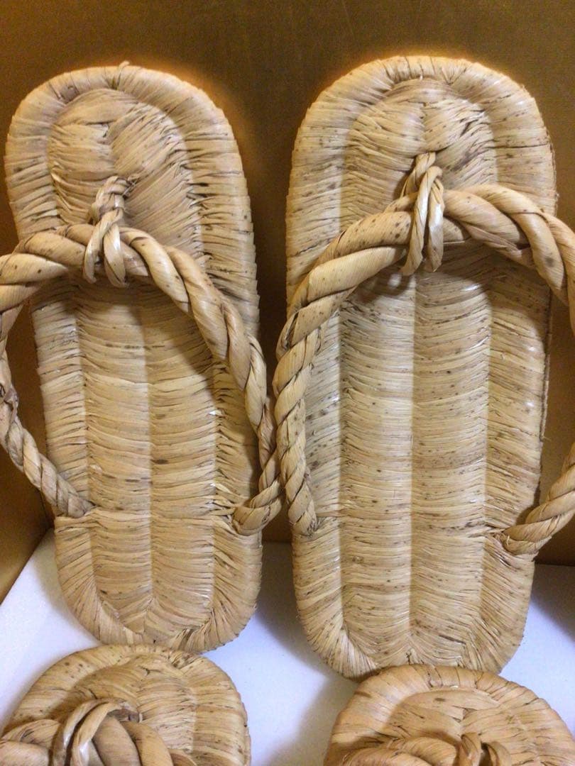 茶道具 霜地草履４足セット