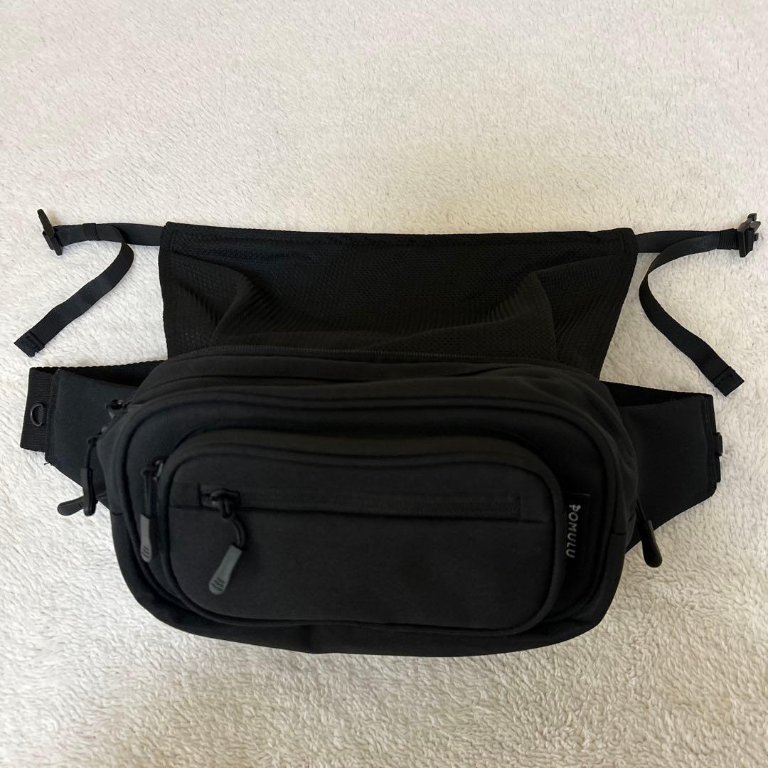 【ほぼ新品】POMULU 2WAYヒップシート ブラック