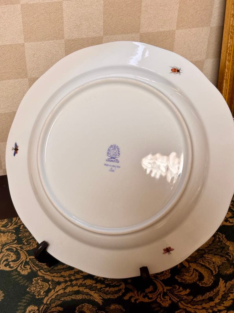 【未使用】ヘレンドプレートセット(バラ売も可能)