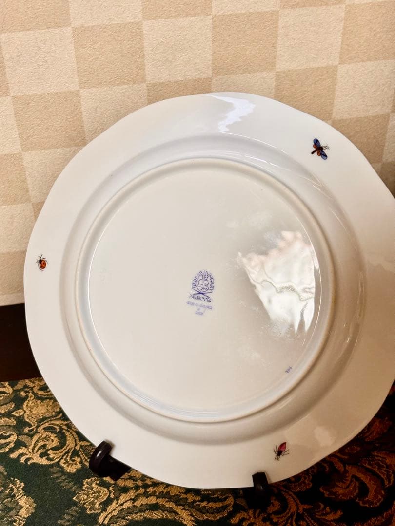 【未使用】ヘレンドプレートセット(バラ売も可能)