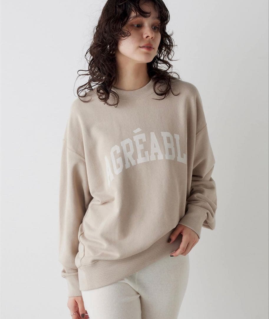 2025美品❣️完売品❣️Whim Gazette ＊ロゴスウェットプルオーバー＊