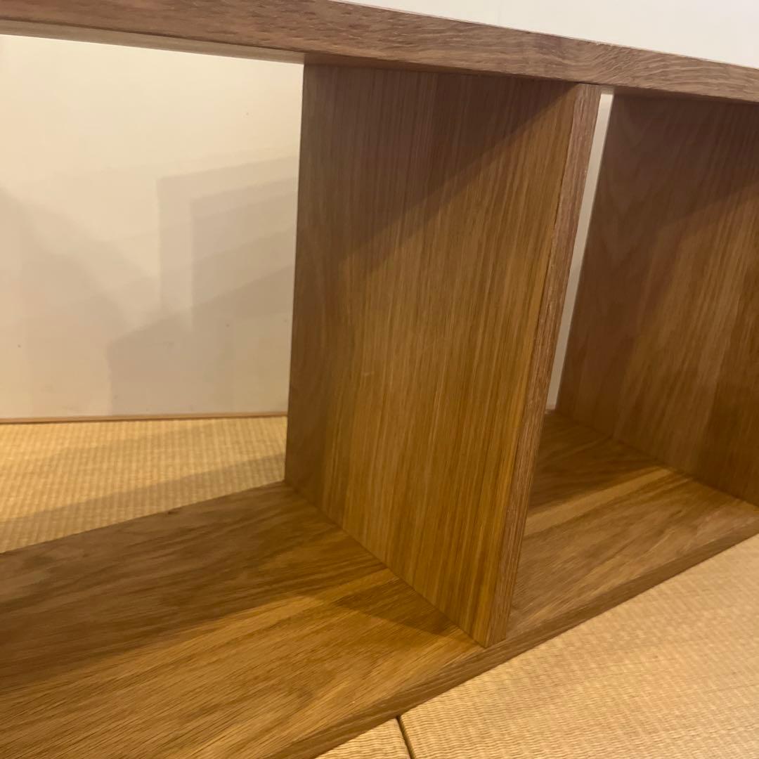 無印良品　スタッキングシェルフ　オーク　硬質パルプボックス
