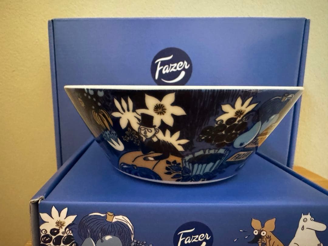 Fazer ムーミン80周年ボウル アラビア