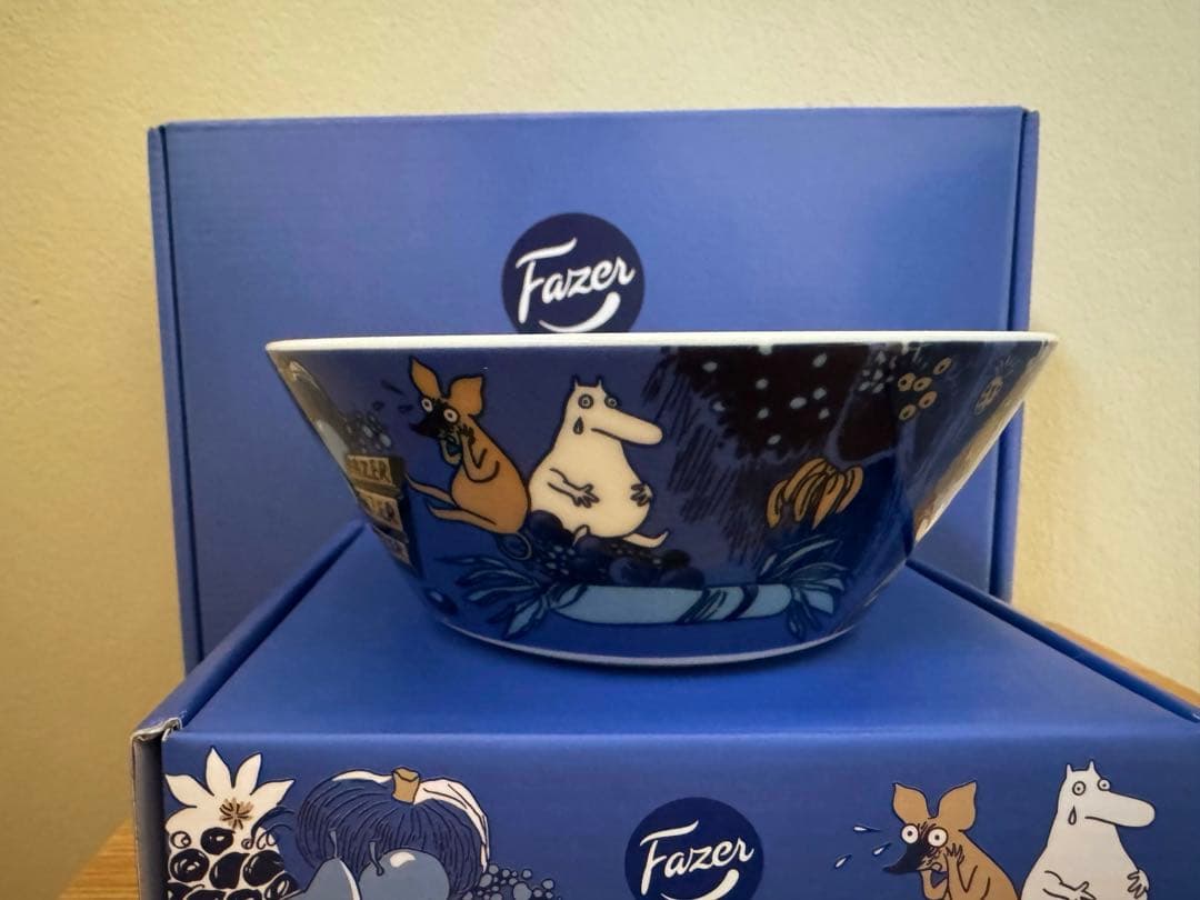 Fazer ムーミン80周年ボウル アラビア