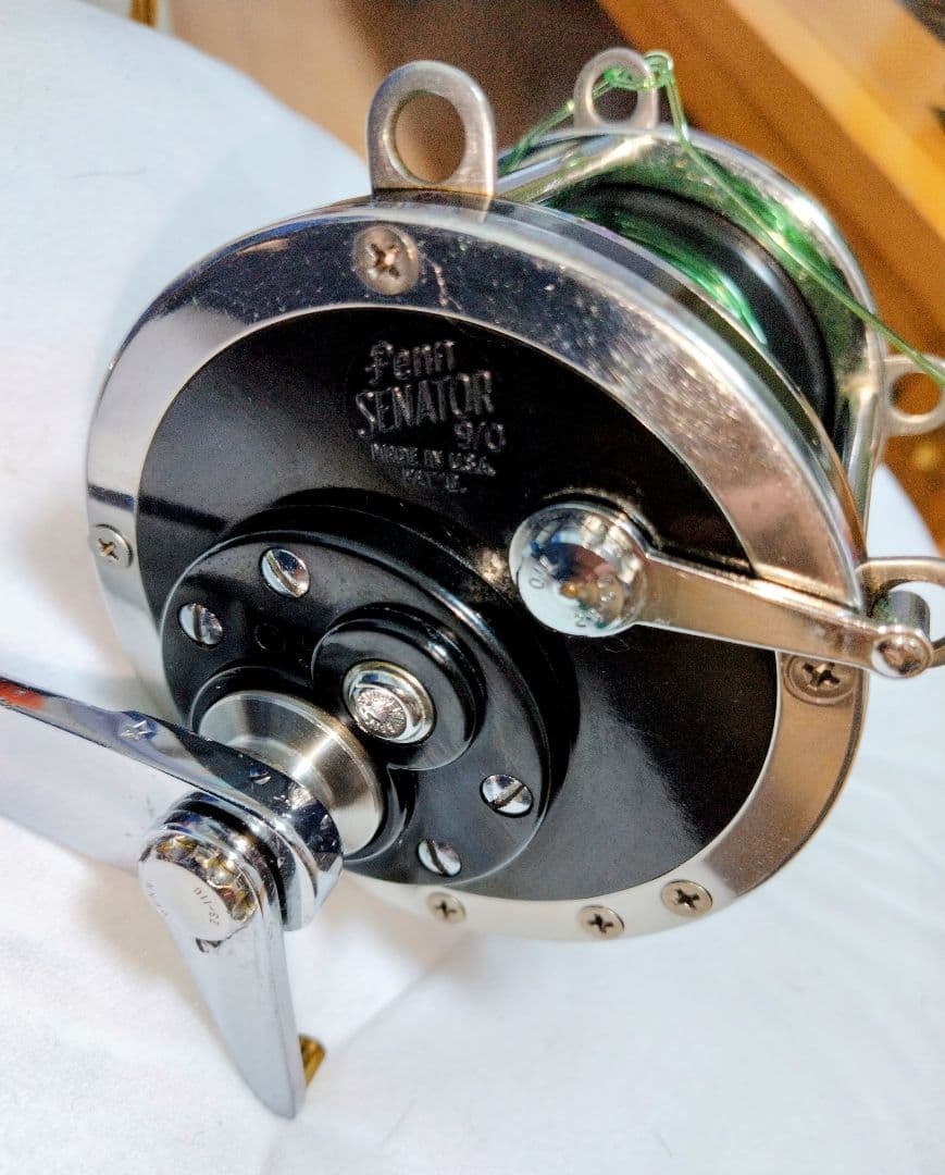 モ*ー様 ◎美品☆大物専用リール★ペンセネター9/0 改☆