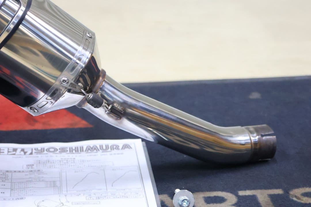 GSX250R 17-25 ヨシムラR-77S スリップオンマフラー