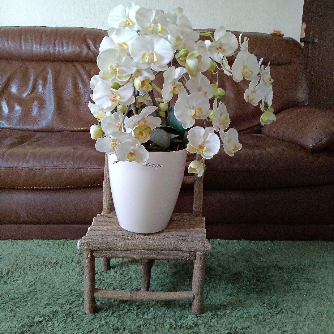 藤枝の椅子　手作り　花台