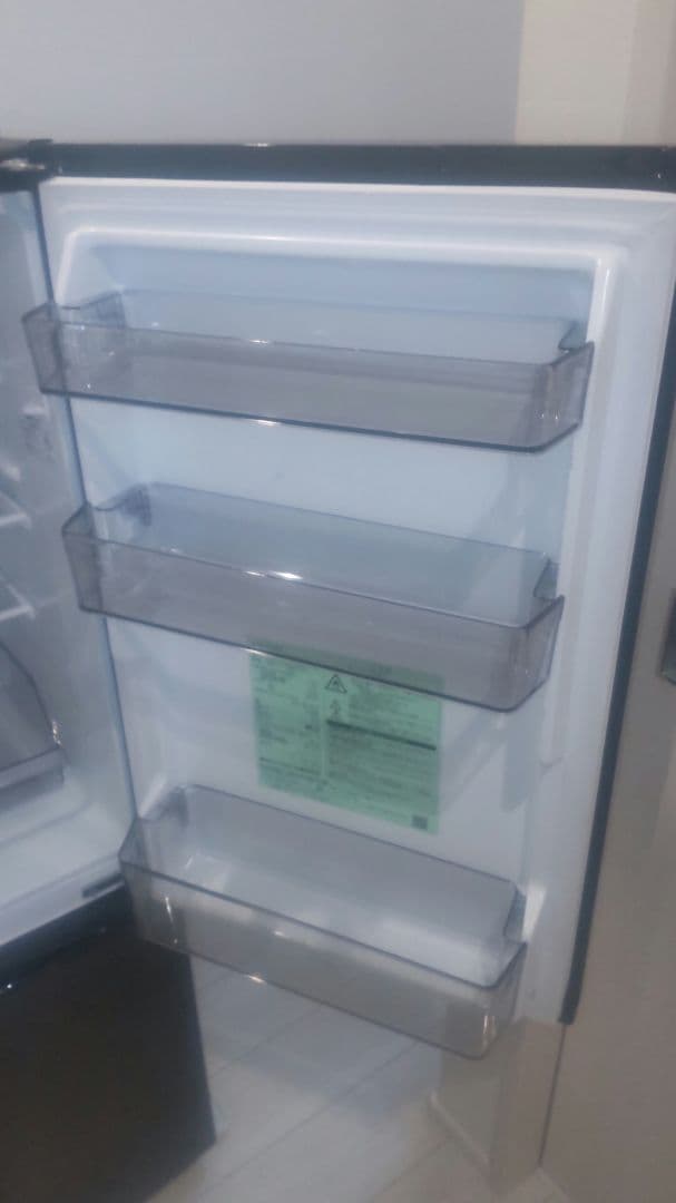 TOSHIBA 2ドア冷蔵庫 GR-T15BS(K) 一人暮らし 単身者向け