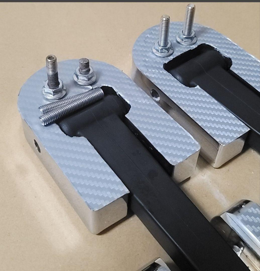 商談中【訳あり】ハマー　H2 ラッチハンドル　クリアルホイールズ製2点セット