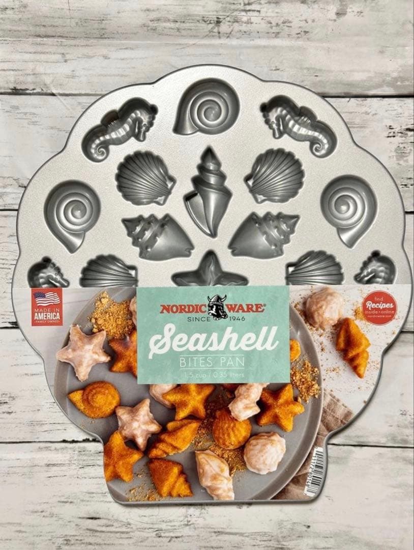 ノルディックウェア シーシェルパン NORDIC WARE ケーキ型 新品未使用