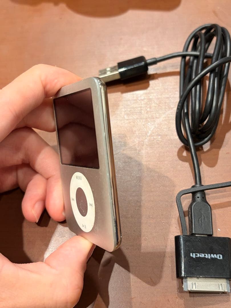 (バッテリー交換済み)iPod nano 第3世代　4GB シルバー