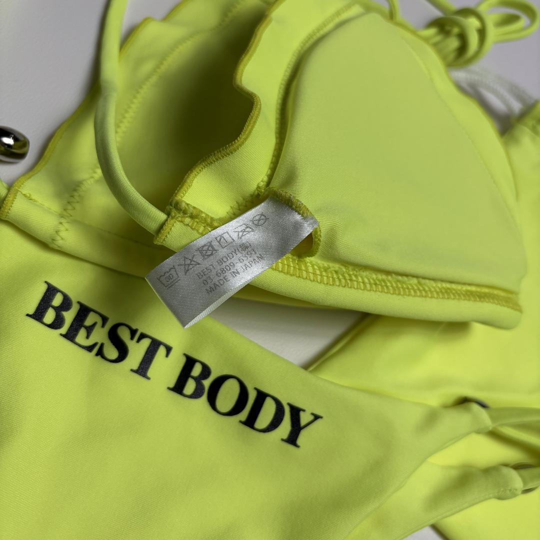 ベストボディジャパン公式決勝用ビキニ イエロー Sサイズ