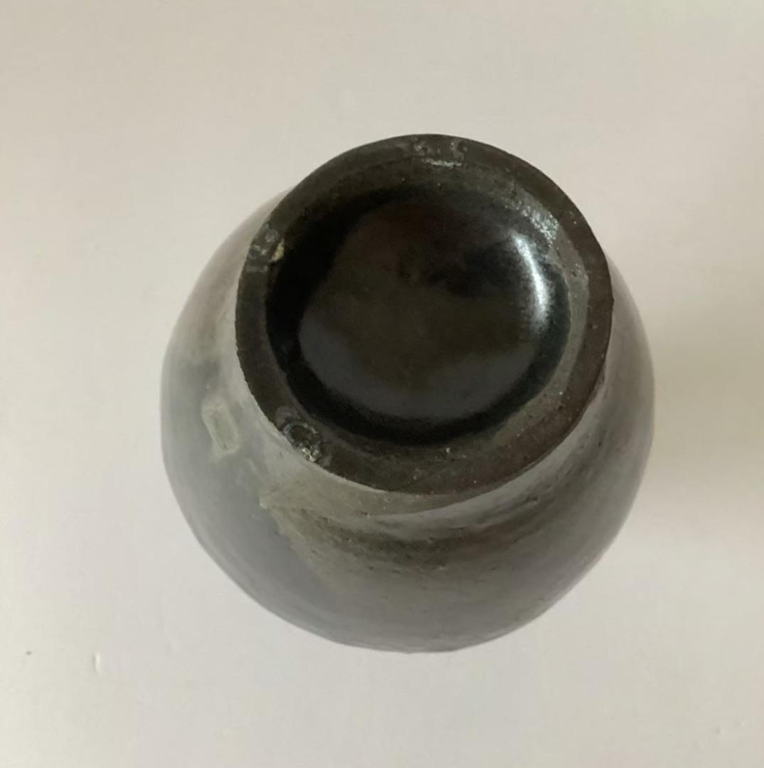 田中直純 花瓶 黒花器 花器