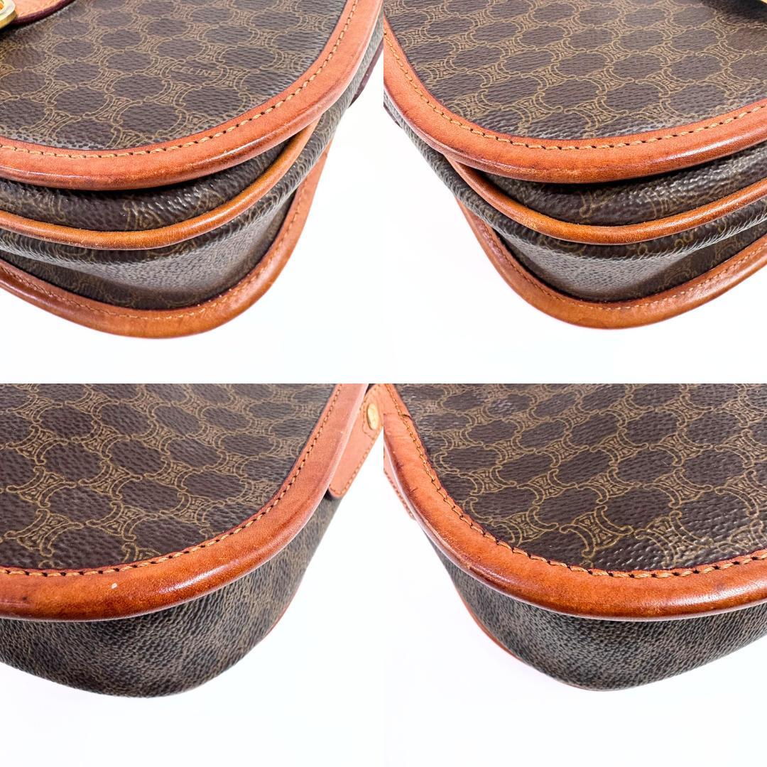 リチギ CELINE セリーヌ ショルダーバッグ ヴィンテージ マカダム柄