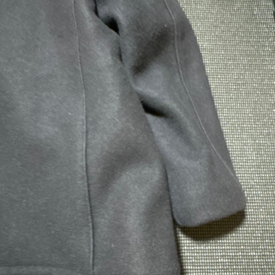 極美品　ショット　ピーコート　ウールメルトン　キルティング　40　USA製　黒