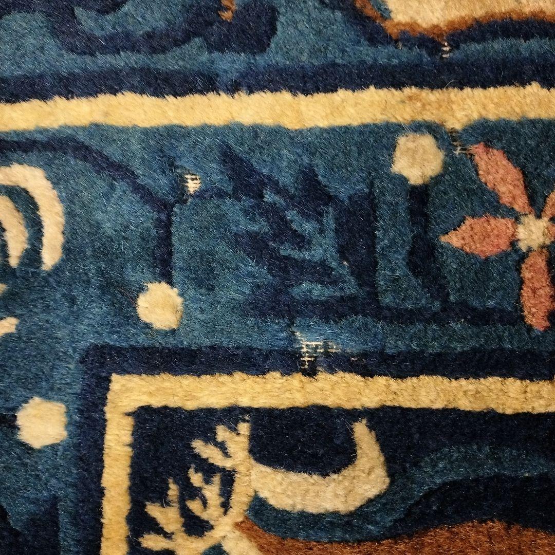 再再再お値下げ　アンティーク絨毯　清朝　鍋島緞通　赤穂　Muni　265✕165