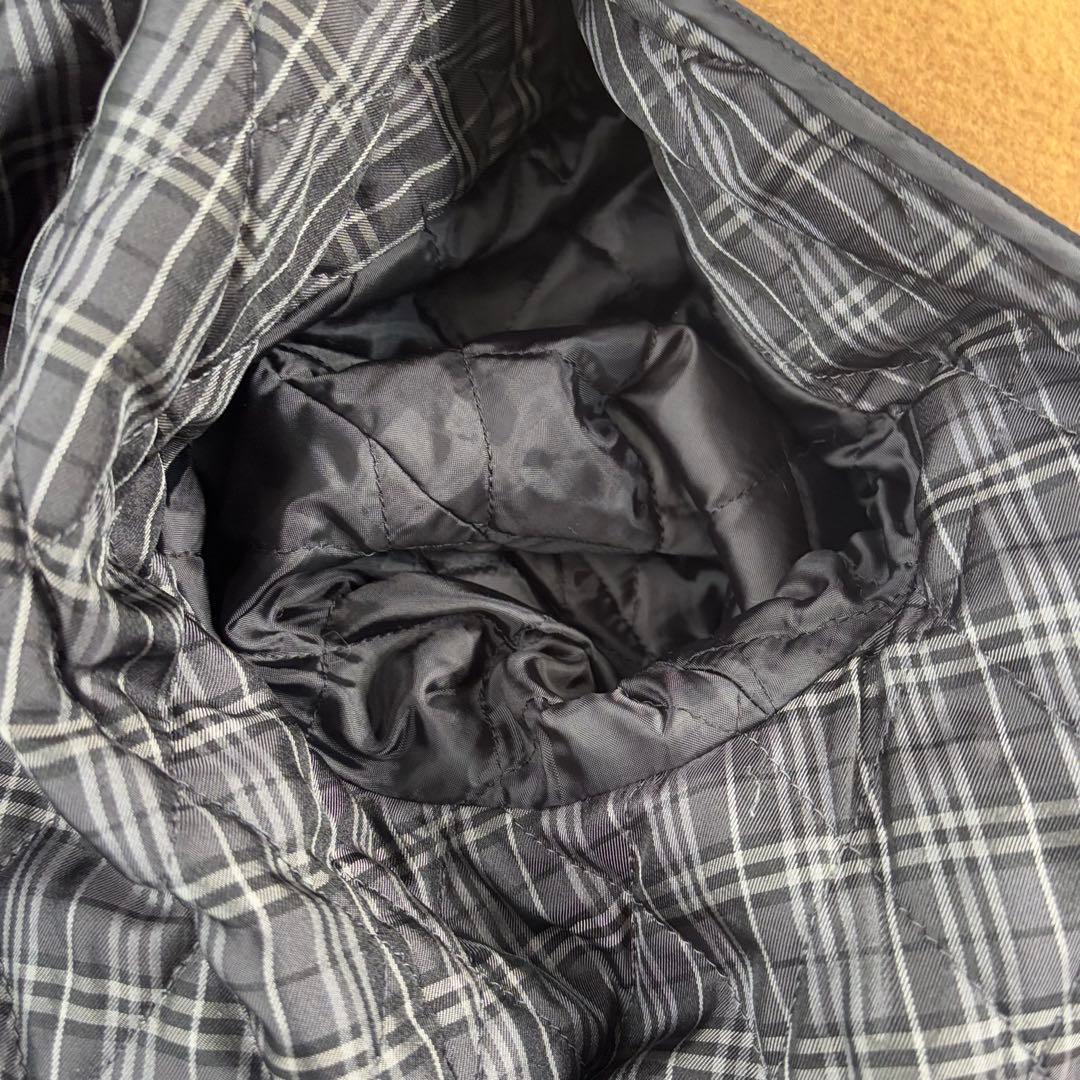 ヴィンテージ バーバリーブラックレーベル ダッフルコート フード付き 2way
