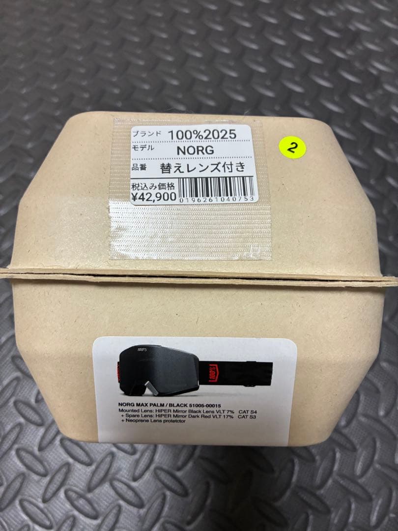 100% norg ゴーグル