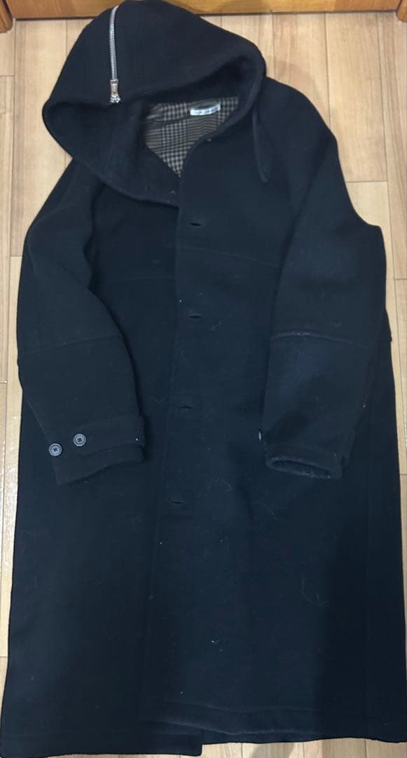 OUR LEGACY ブラック ダッフルコート 大幅値下げ中