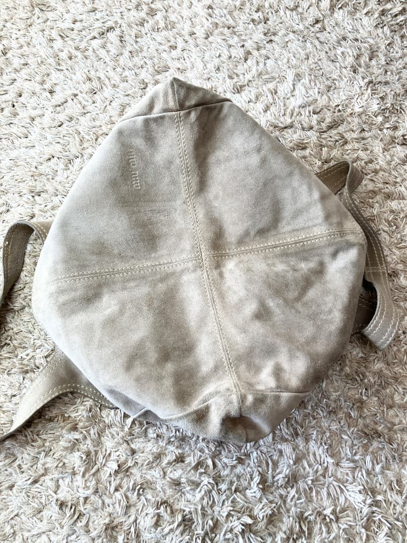 miu miu Vintage ミュウミュウ スウェード レザー バッグ