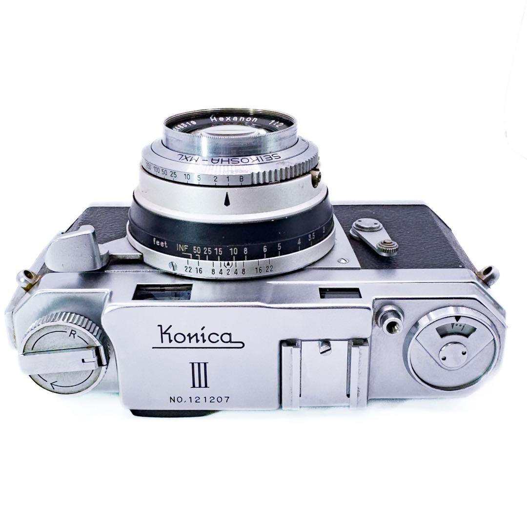 ABランク 整備済み Konica Ⅲ レンジファインダー 3ヶ月動作保証付き