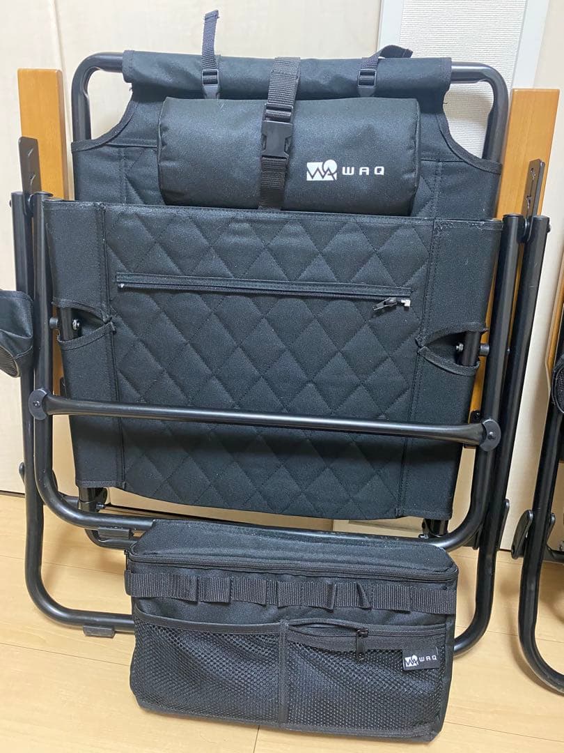 WAQ リクライニングローチェア　2個セット