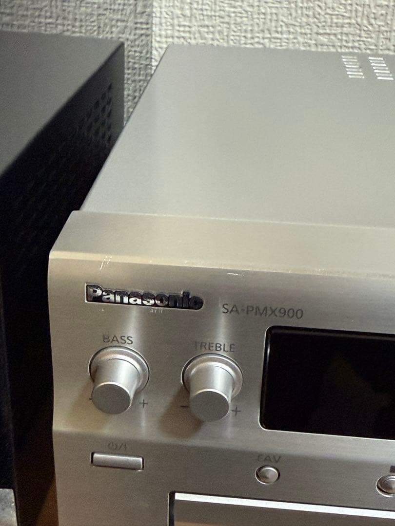 【美品】パナソニック CD Stereo System SC-PMX900-S