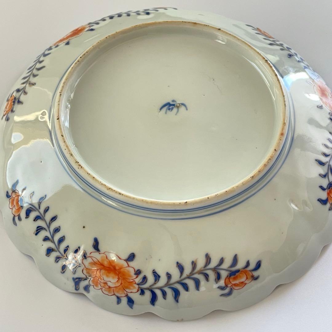 香蘭社　錦手　菊花皿　伊万里　有田　オールド香蘭社　明治時代