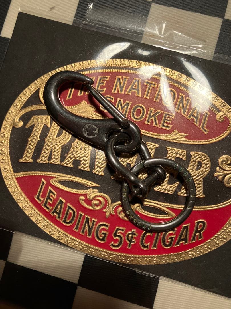 wichardカラビナ&シャックル使用キーホルダー　1950年代復刻キーリング