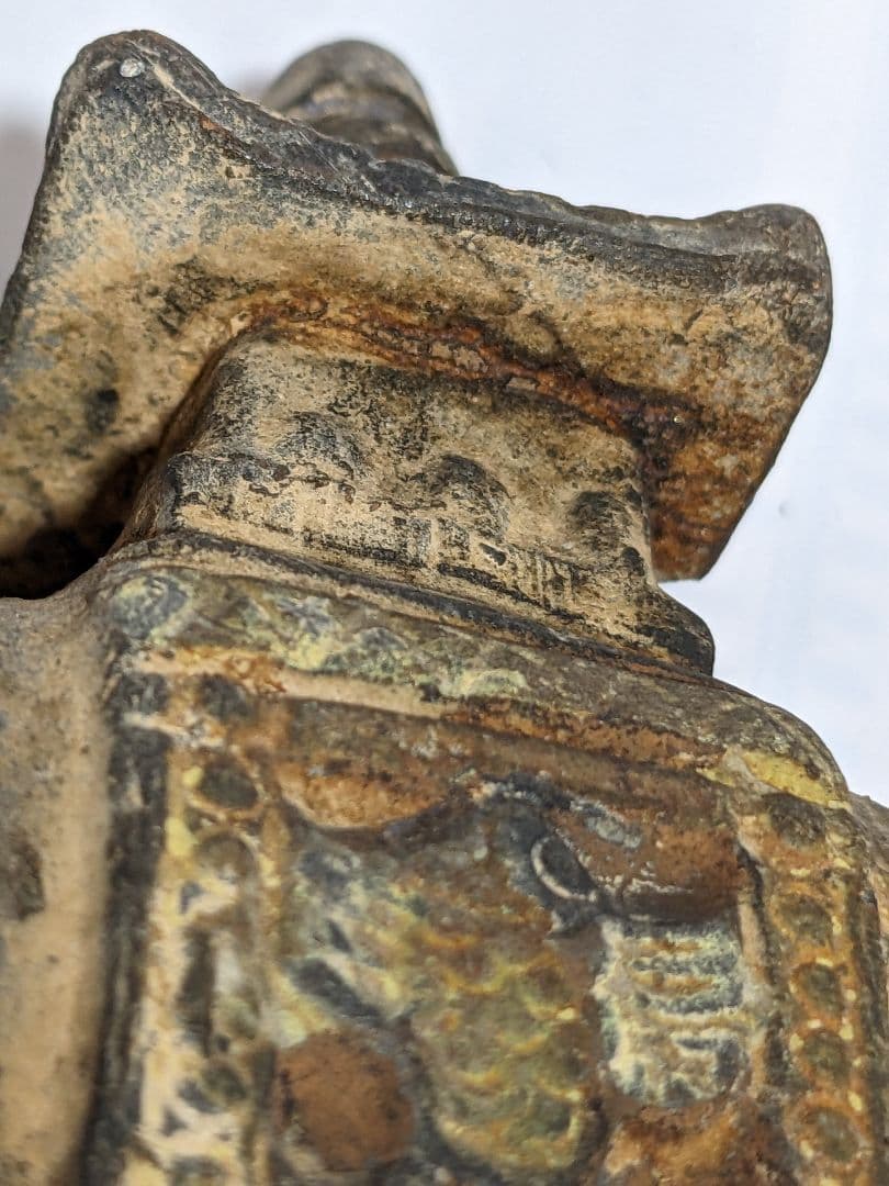 ♦琉球焼 象 副葬品発掘品 琉球王国 幕末〜明治時代 珍物珍品 古美術品骨董品