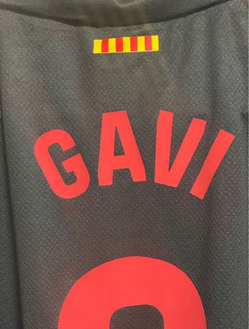 バルセロナ　選手支給品　24/25アウェイユニフォーム　ガビ