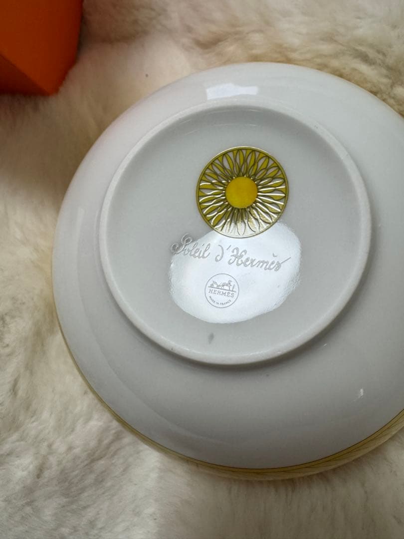 新品未使用☆ HERMES ソレイユ　ラージボウル