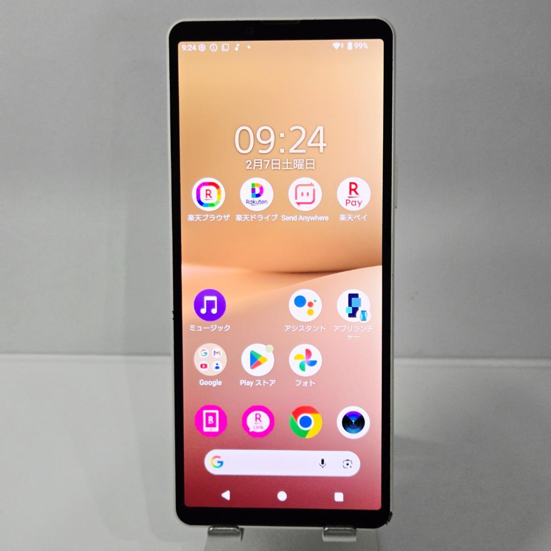 03 Xperia 10 V ホワイト SIMフリー