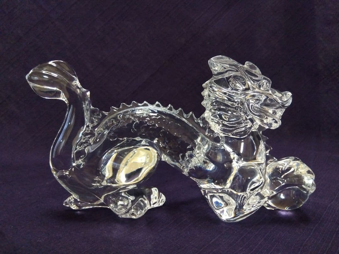 バカラ（BACCARAT）干支　ドラゴン　クリア