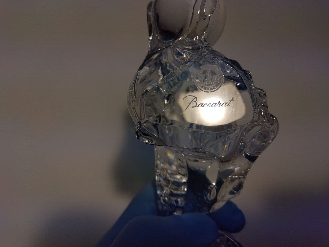 バカラ（BACCARAT）干支　ドラゴン　クリア