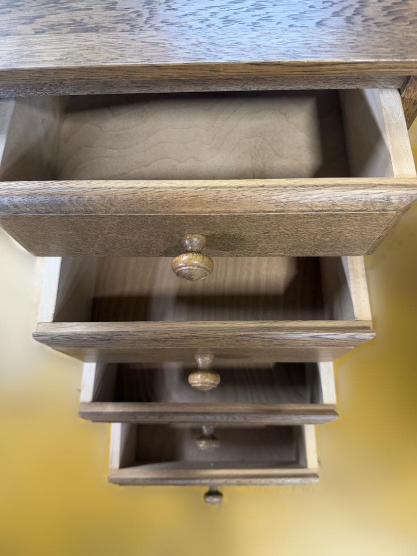 【美品】スリムチェスト モア 道産ナラ材